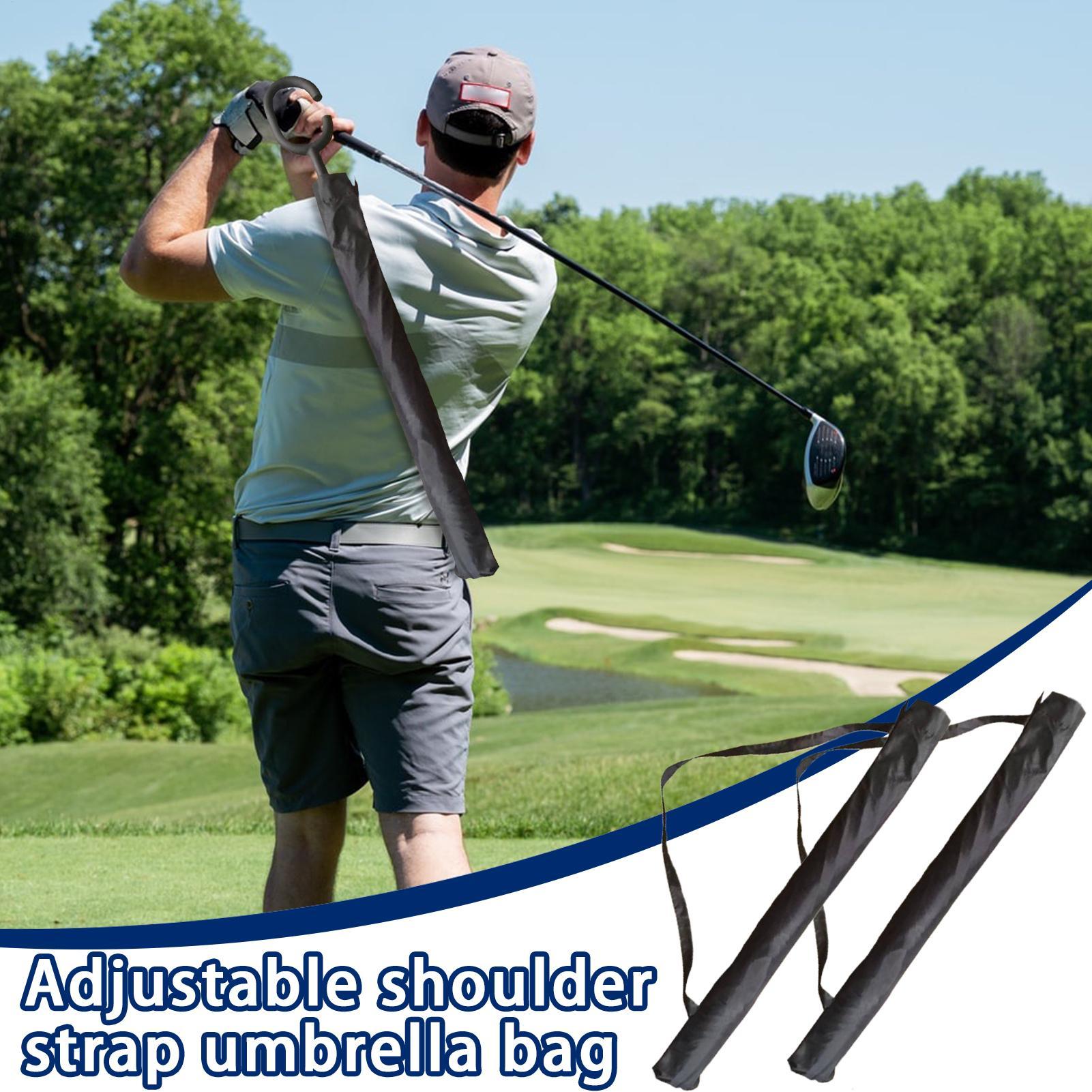 Golf Umbrella - حقيبة حمل المظلة، قطعتان، غطاء قابل
