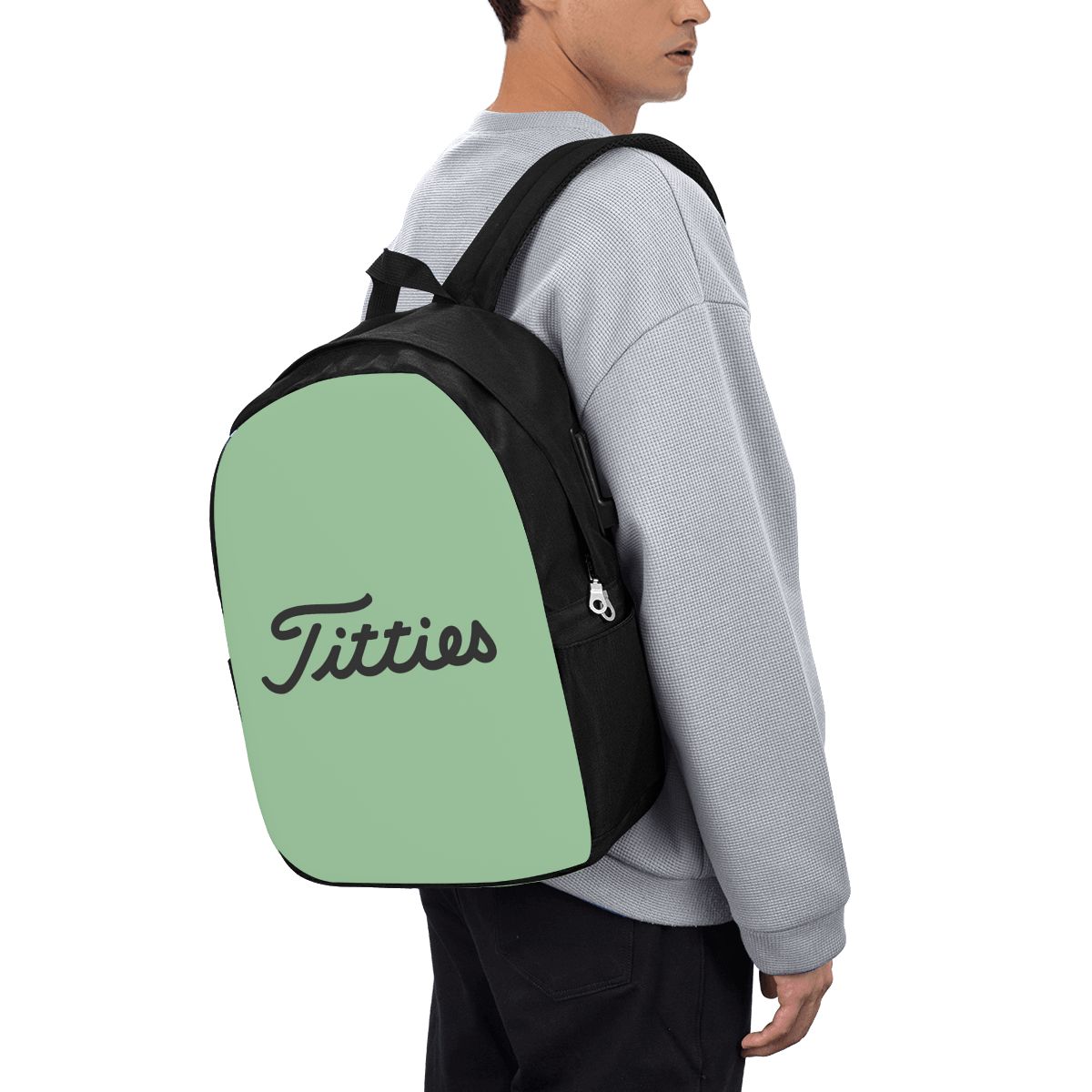 Golf Bag - حقيبة ظهر Titties Golf Ball للسفر،