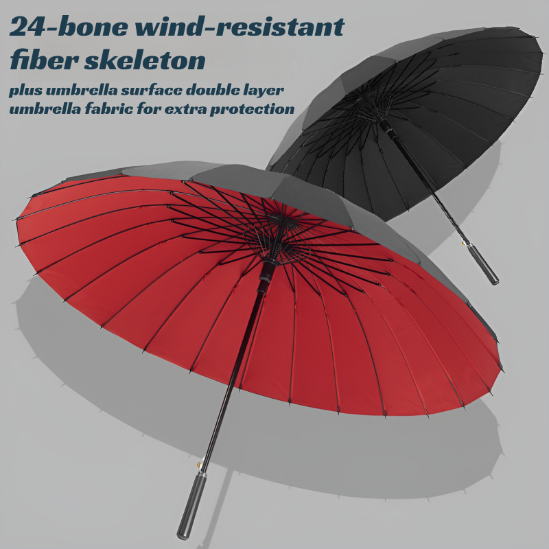 مظلة كبيرة جدًا بـ 24 عارضة هي - مراجعة Golf Umbrella Large وسعره