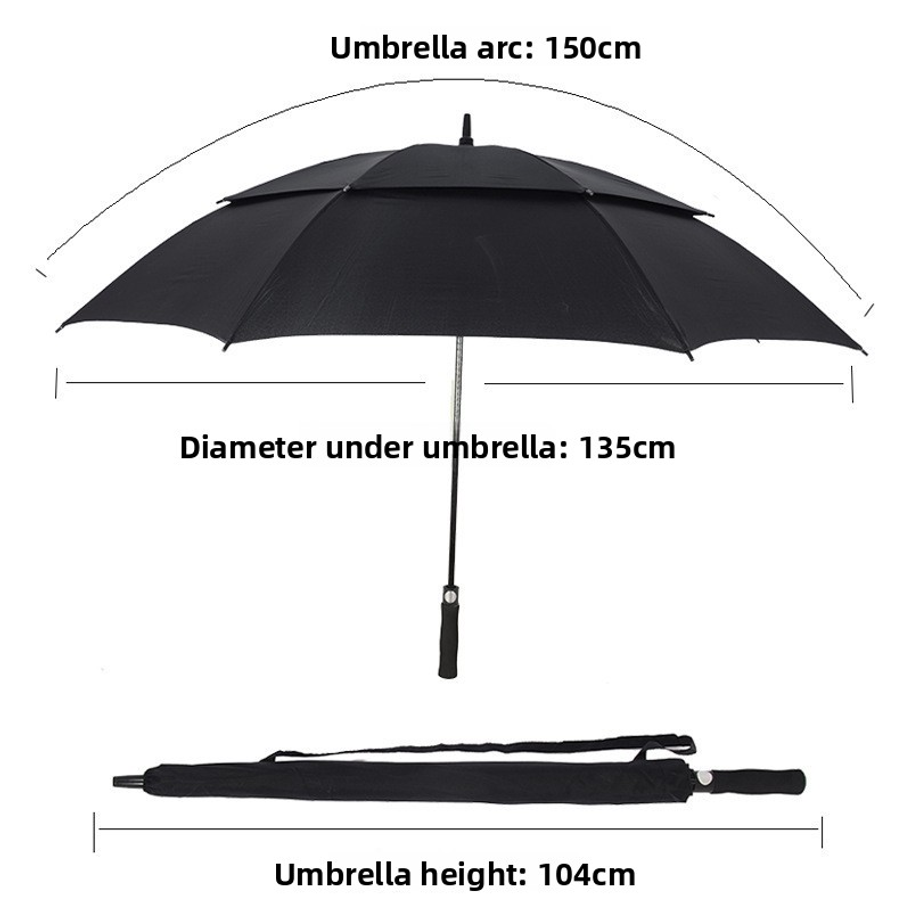 مظلة سيارة، مظلة جولف مزدوجة ا - مراجعة Golf Umbrella وسعره